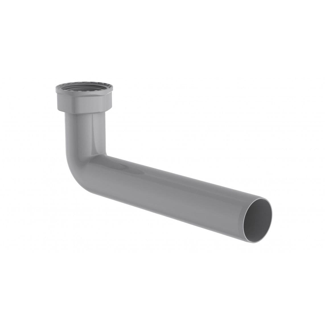 98837449 ECO-SAVE KS coude de sortie, Gris, 1 1/2" F x 235 mm x 40 mm vue 1