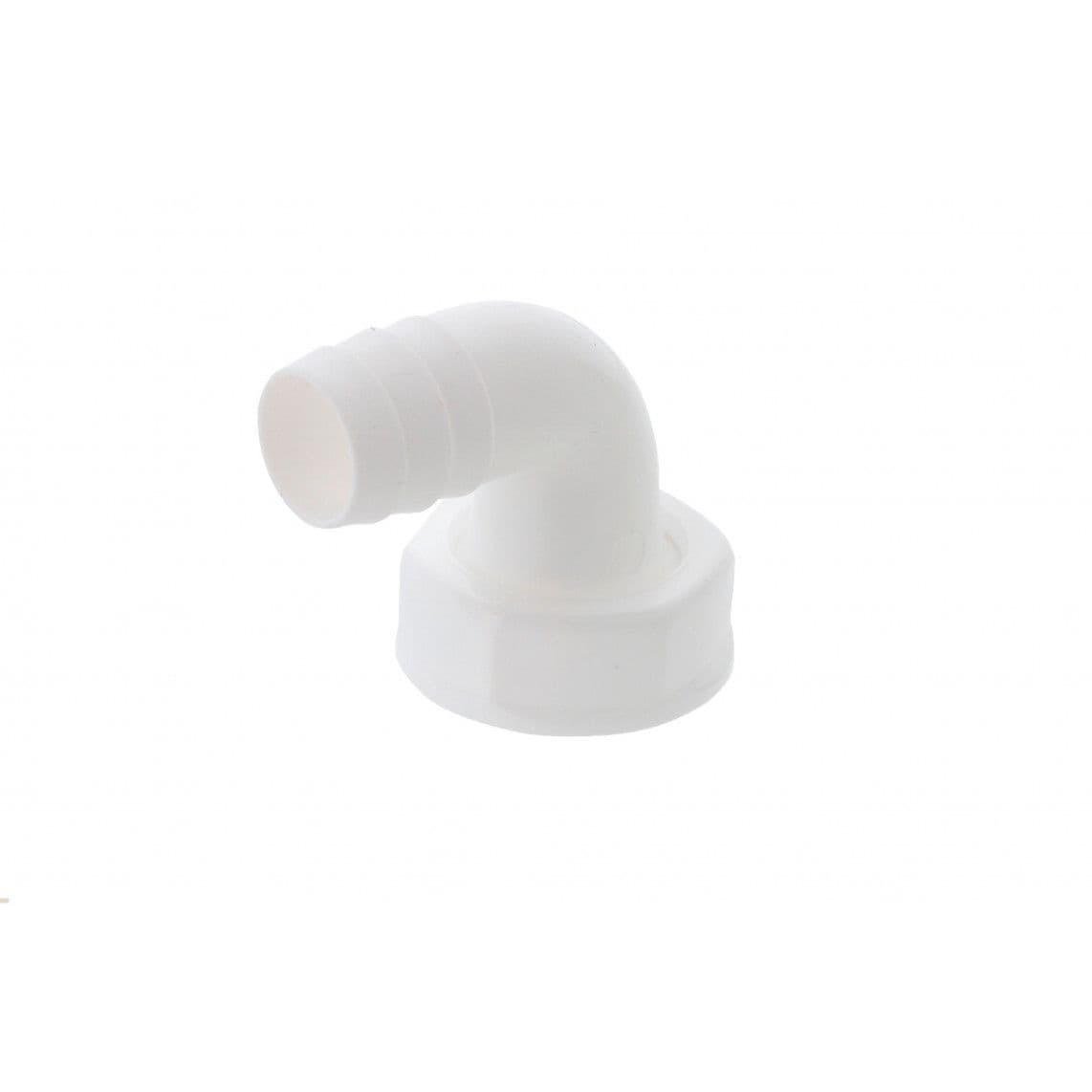 98837904 KS Raccordement de l'appareil 90°, blanc, 1" F x 3/4"T vue 1