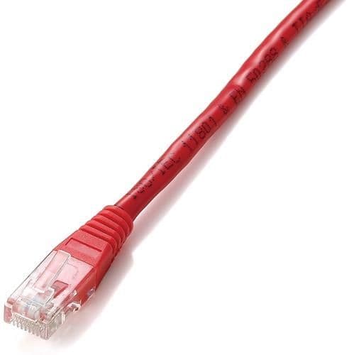 UTP patchcable cat5E 3m Rouge vue 1