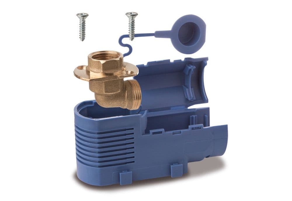 SYSTEMPEX boîtier simple sanitaire D M22 1/2"F vue 1