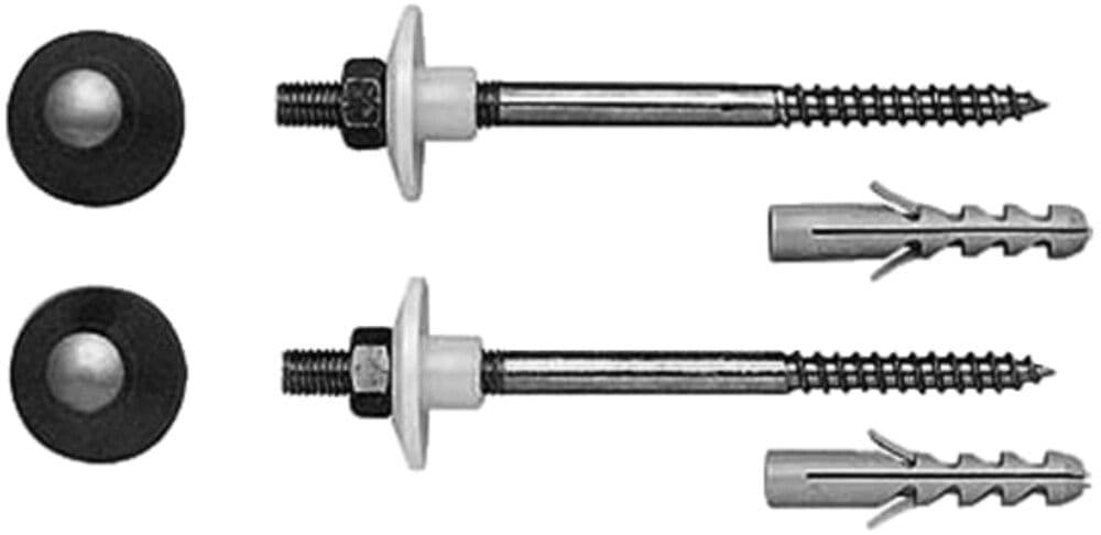 Duravit fixation pour bidet mural et WC suspendu vue 1