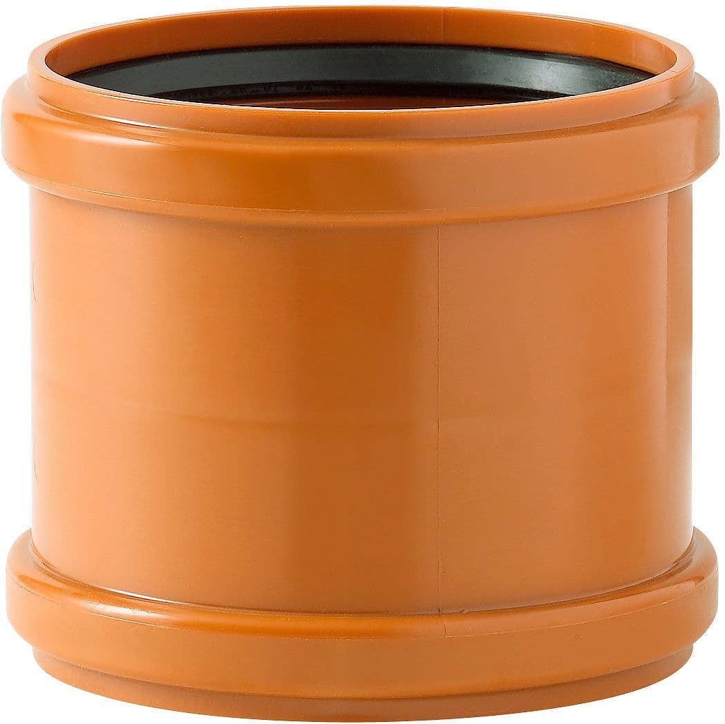 MANCHON COULISSANT PVC EGOUT 160MM ROUGE/BRUN vue 1