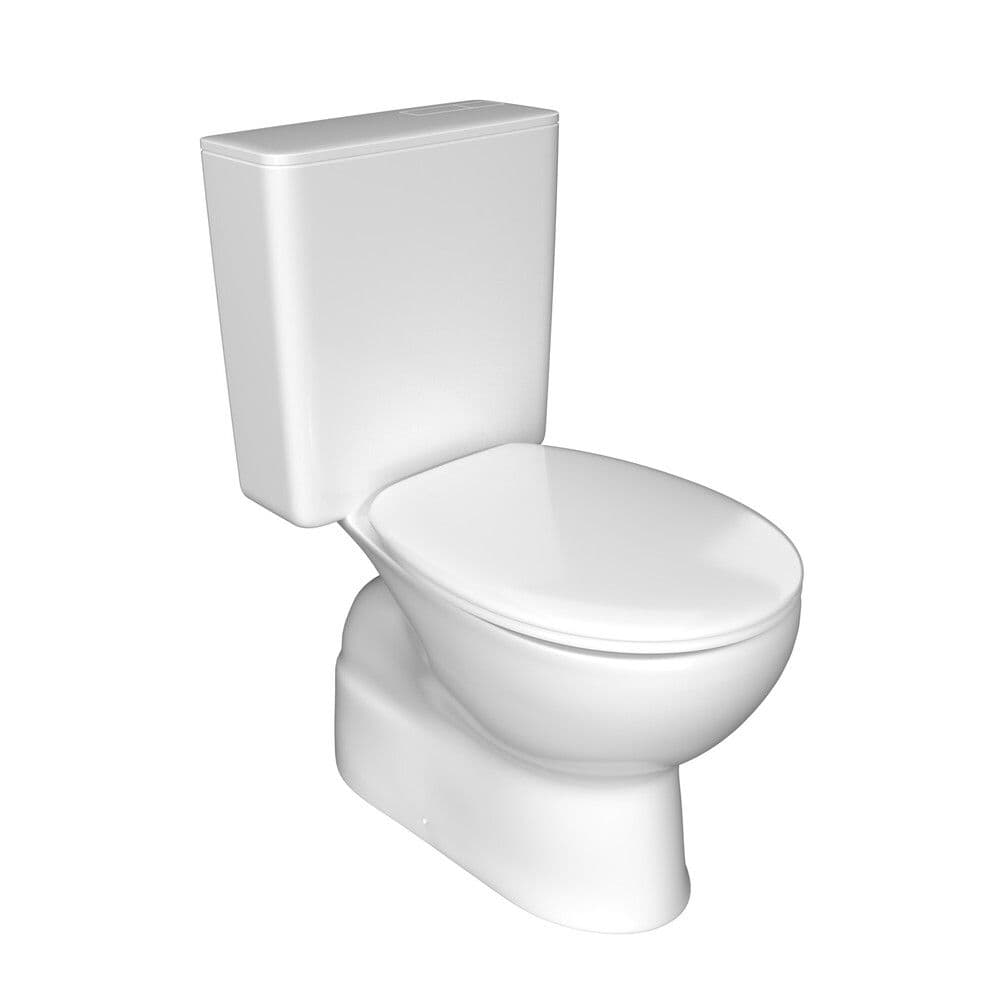 Van Marcke Solutions WC pack 365 cuvette au sol sortie S avec abattant vue 1