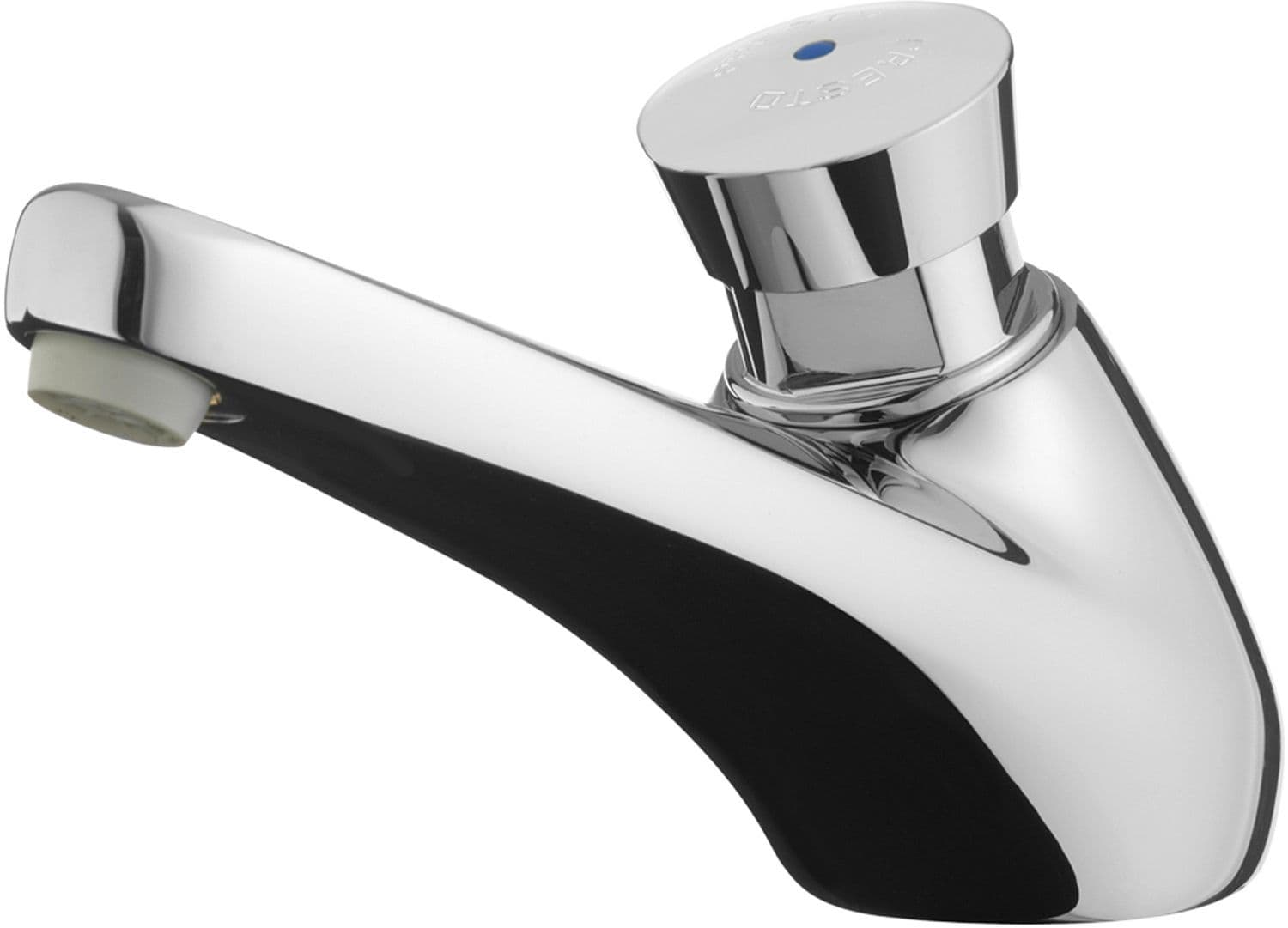 ROBINET TEMPORISE PRESTO 605 1/2" LAVABO EAU FROIDE CHROME vue 1
