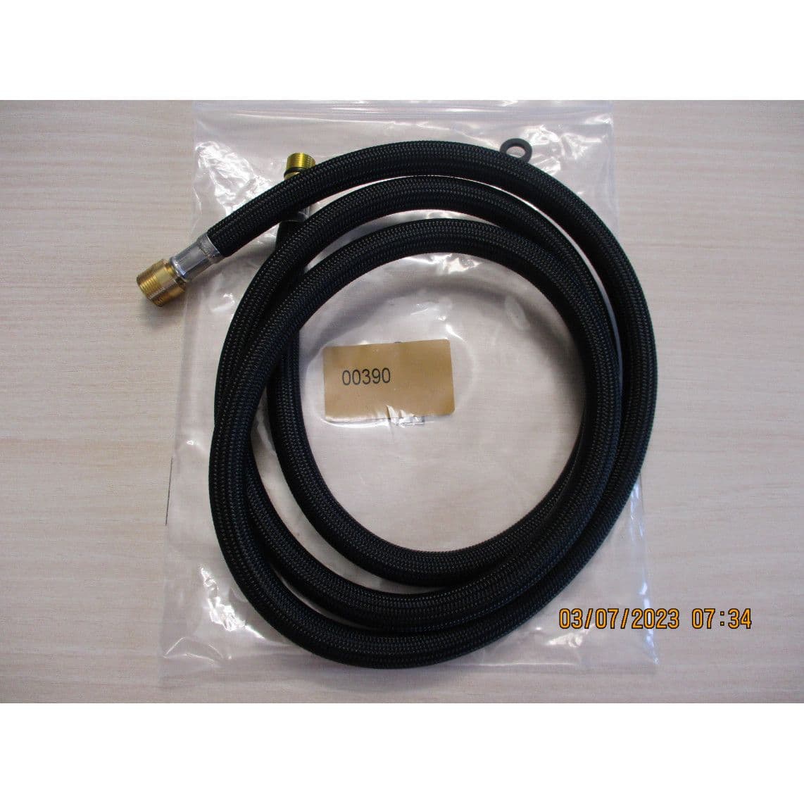 00390 KS Flexible de douche vaisselle, noir, 150 cm, entre autres pour 23707/2 vue 1