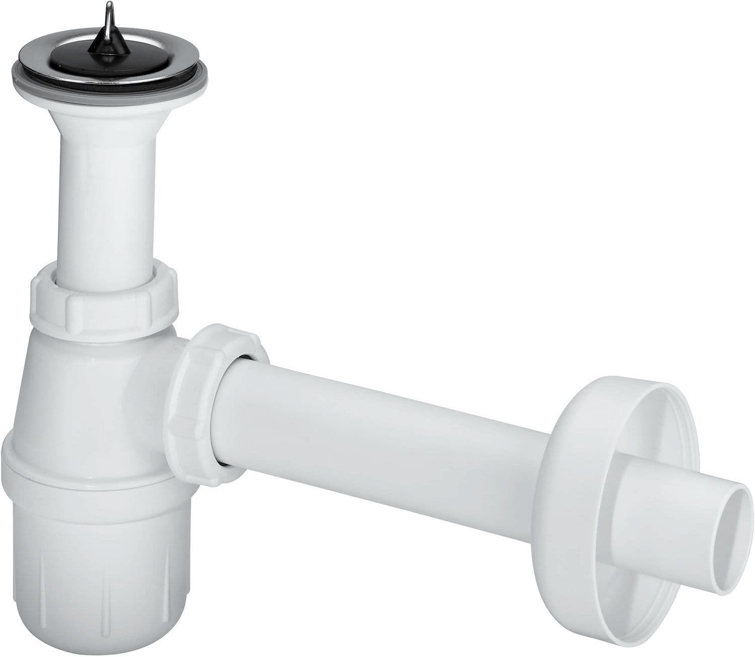 SIPHON BOUTEILLE POUR LAVABO+CREPINE 5/4"-32 BLANC VIEGA vue 1