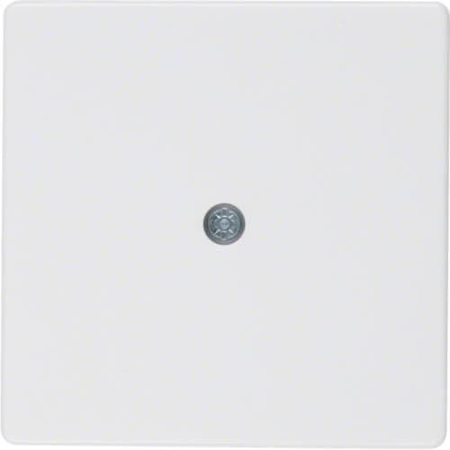 Enjoliveur pour sortie de câble Berker Q.1 / Q.3 Blanc polaire, Velours vue 1