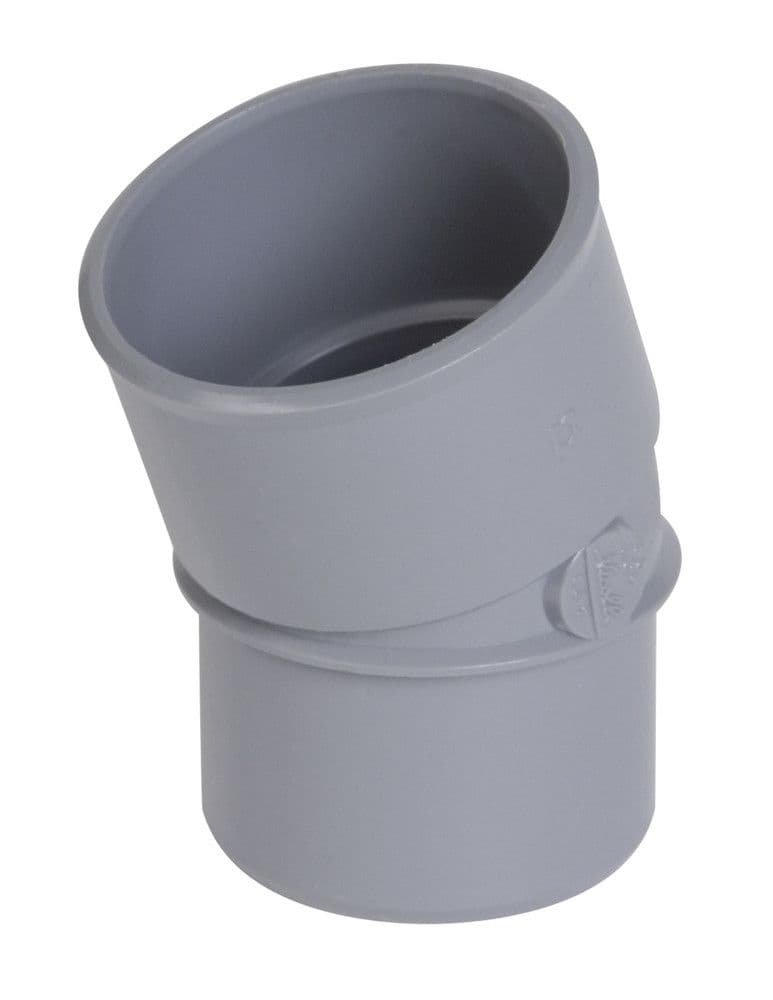 Nicoll raccord à coller PVC coude 20° MF D 50 gris vue 1