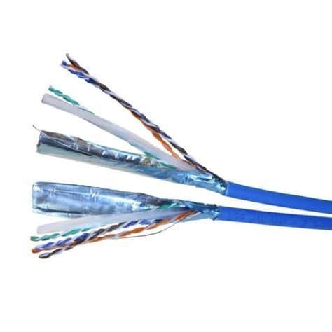 Câble cat6 - Lsoh - FTP 2 x 4 paires - longueur 500m vue 1