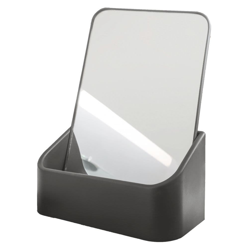 Arblu Tulip miroir avec porte-bijoux gris clair vue 1