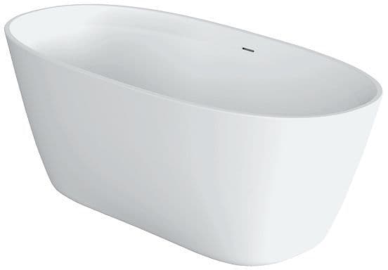 BAIN LIBRE +SIPHON+CLICK CREPINE 170X80 NIDO XONYX BLANC SATIN vue 1