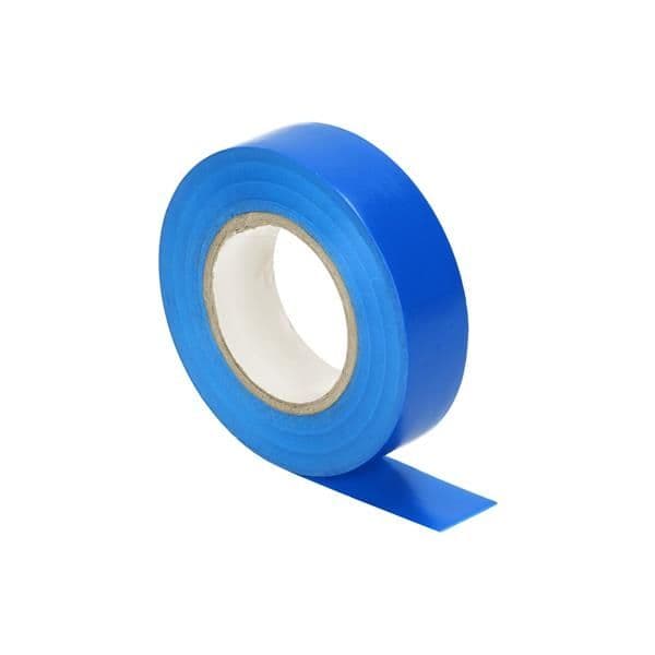 Ruban isolant, ignifuge, Bleu 19mm de large, 0,13mm d'épaisseur, 20m de long vue 1