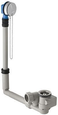 SIPHON POUR BAIGNOIRE GEBERIT BOUCHON+CHAÎNE CHROME vue 1