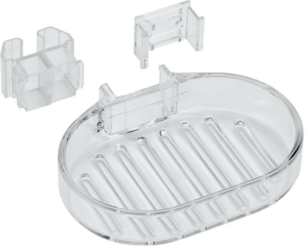 PORTE SAVON CASSETTA POUR UNICA'E/F HANSGROHE TRANSPARENT vue 1