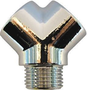 RACCORD EN Y SCHELL 1/2"M-1/2"F-1/2"F vue 1