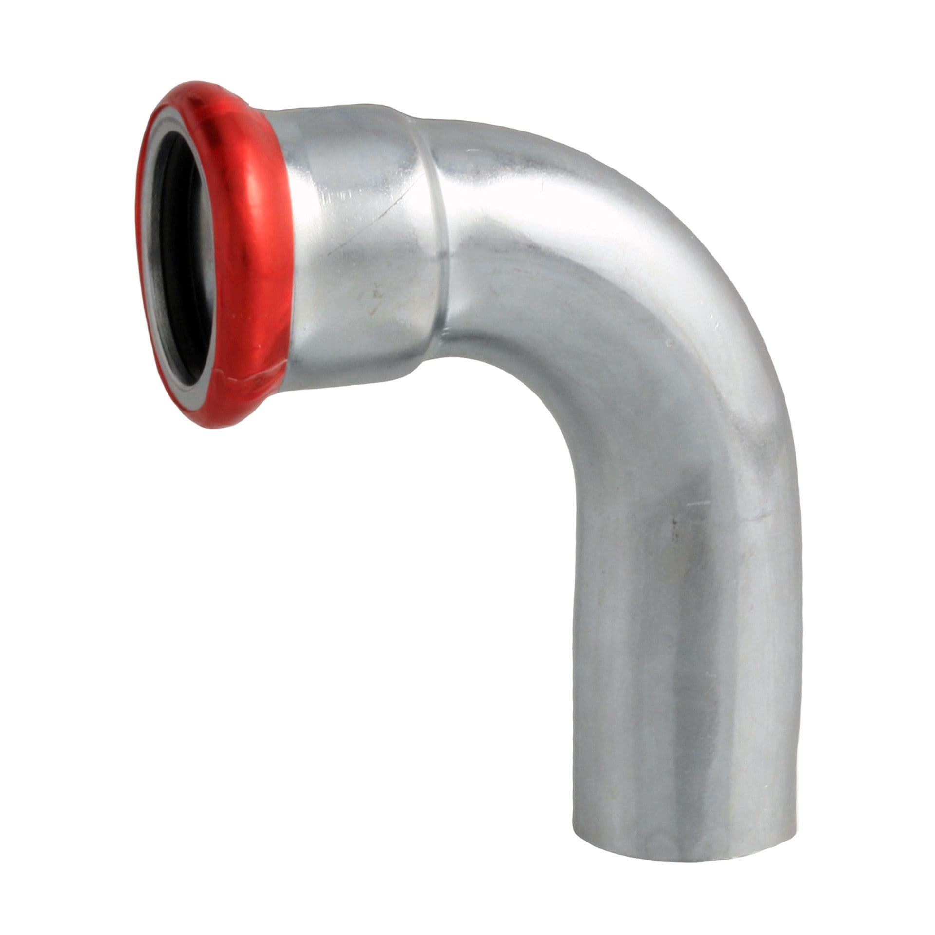 PRESS ACIER 'M 'GALVANISÉ COUDE À EMBOÎTER 90° 35 MM MF C21ZGLBP vue 1