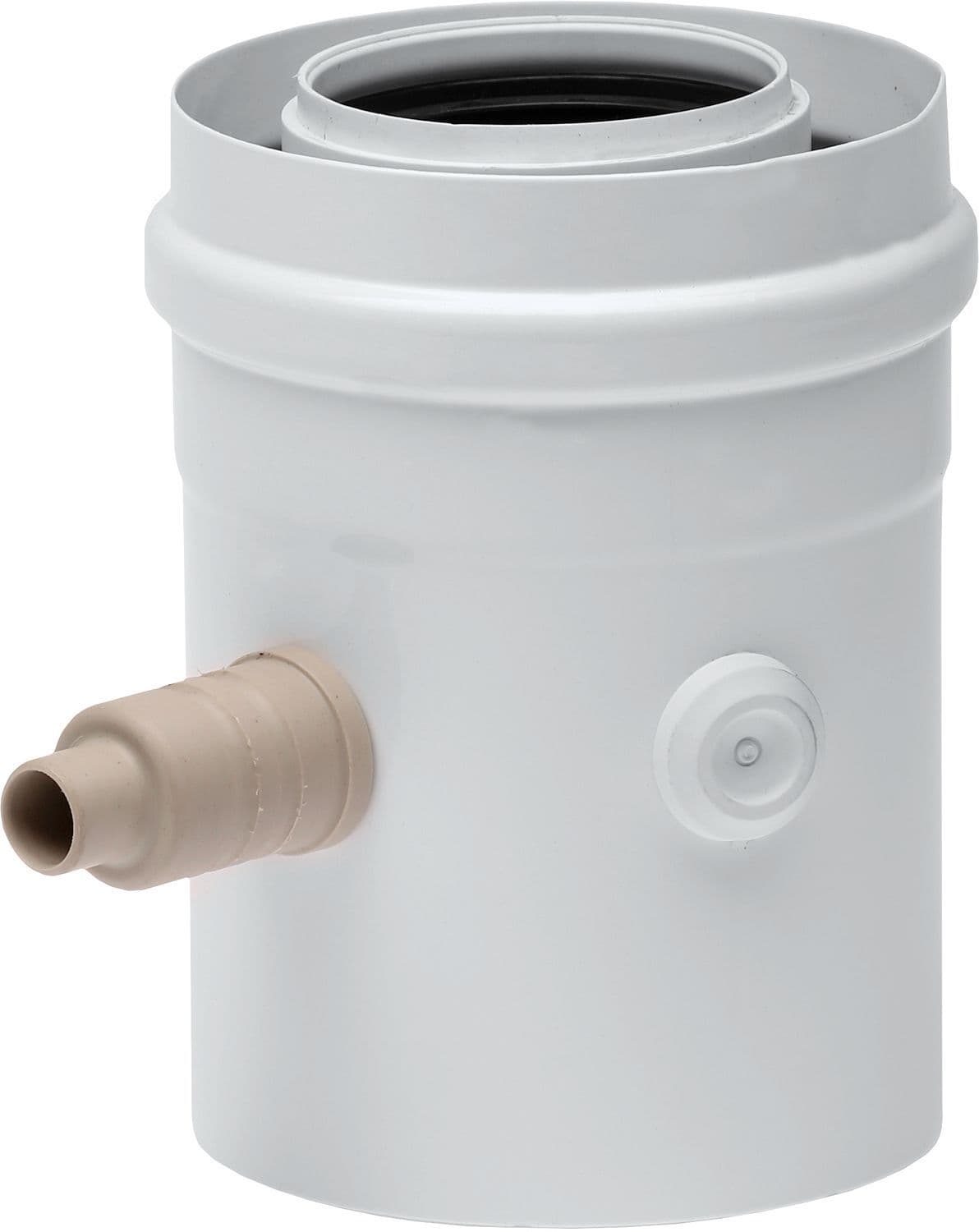 UNIFLOW CONDENSATION RALLONGE CONCENTRIQUE 60/100MM ALU/PP vue 1