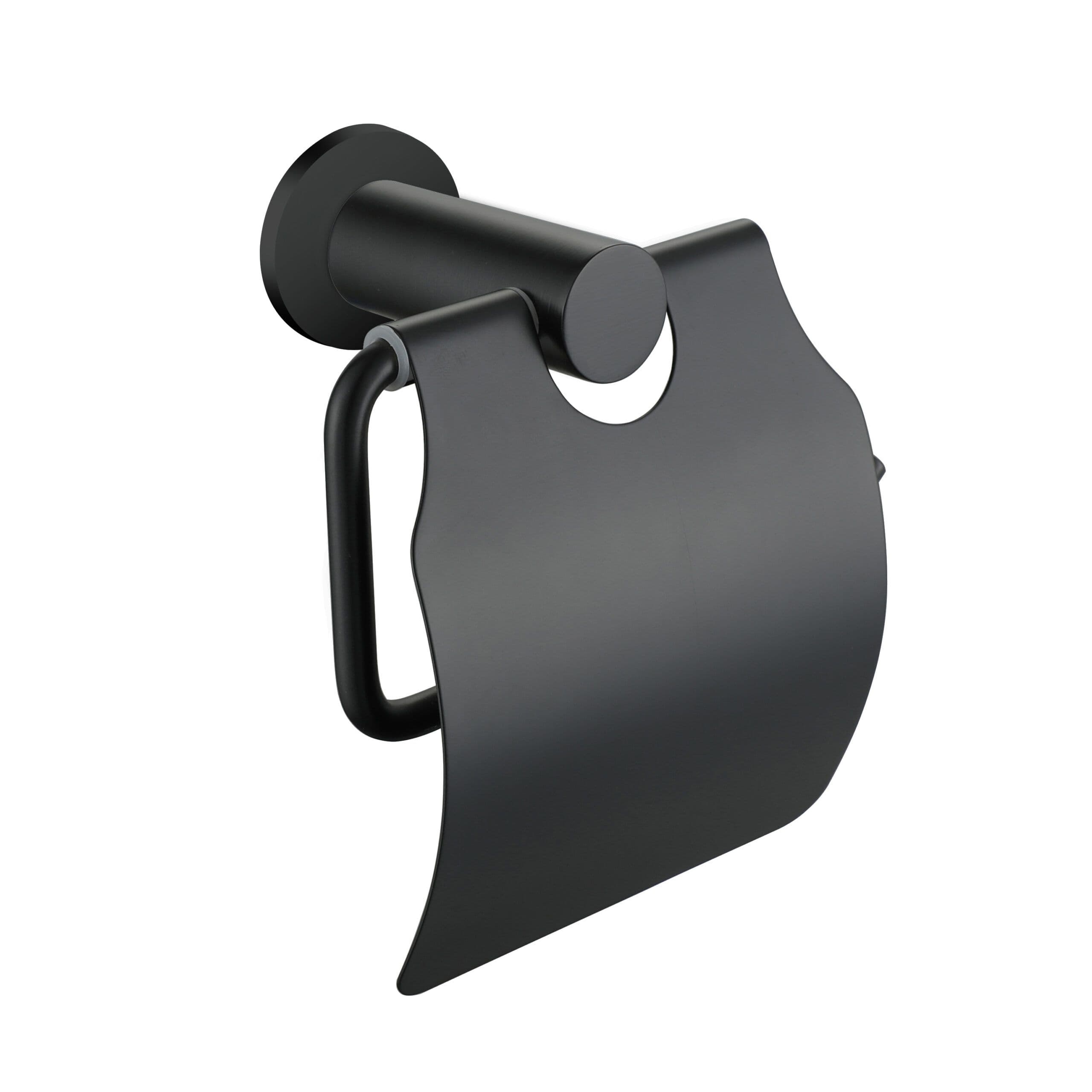 ALONI PORTE-ROULEAU DE PAPIER TOILETTE - NOIR MAT vue 1
