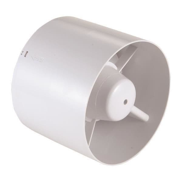 Extracteur de salle de bain tubulaire 12W 130m³ / h diamètre 101mm vue 1