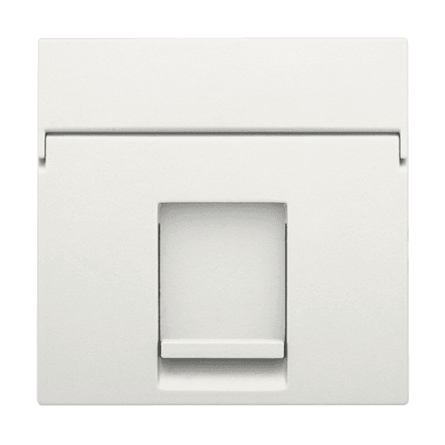 Enjoliveur data 1x RJ, couleur white vue 1