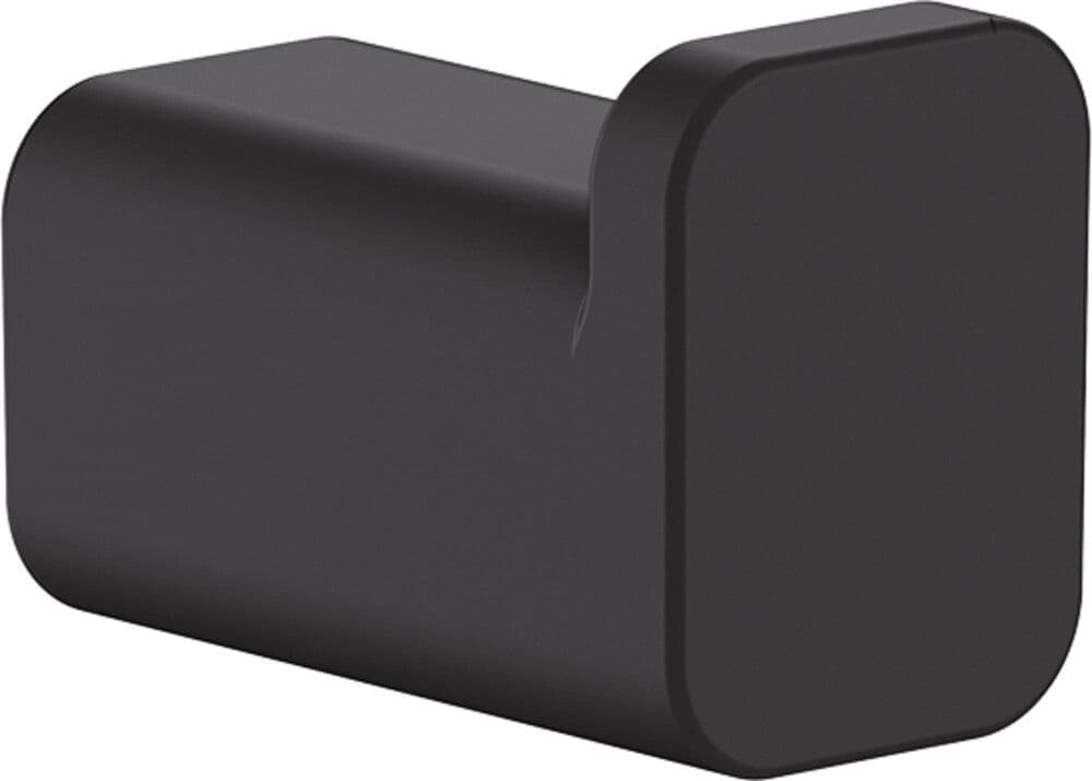Hansgrohe AddStoris crochet simple noir mat vue 1