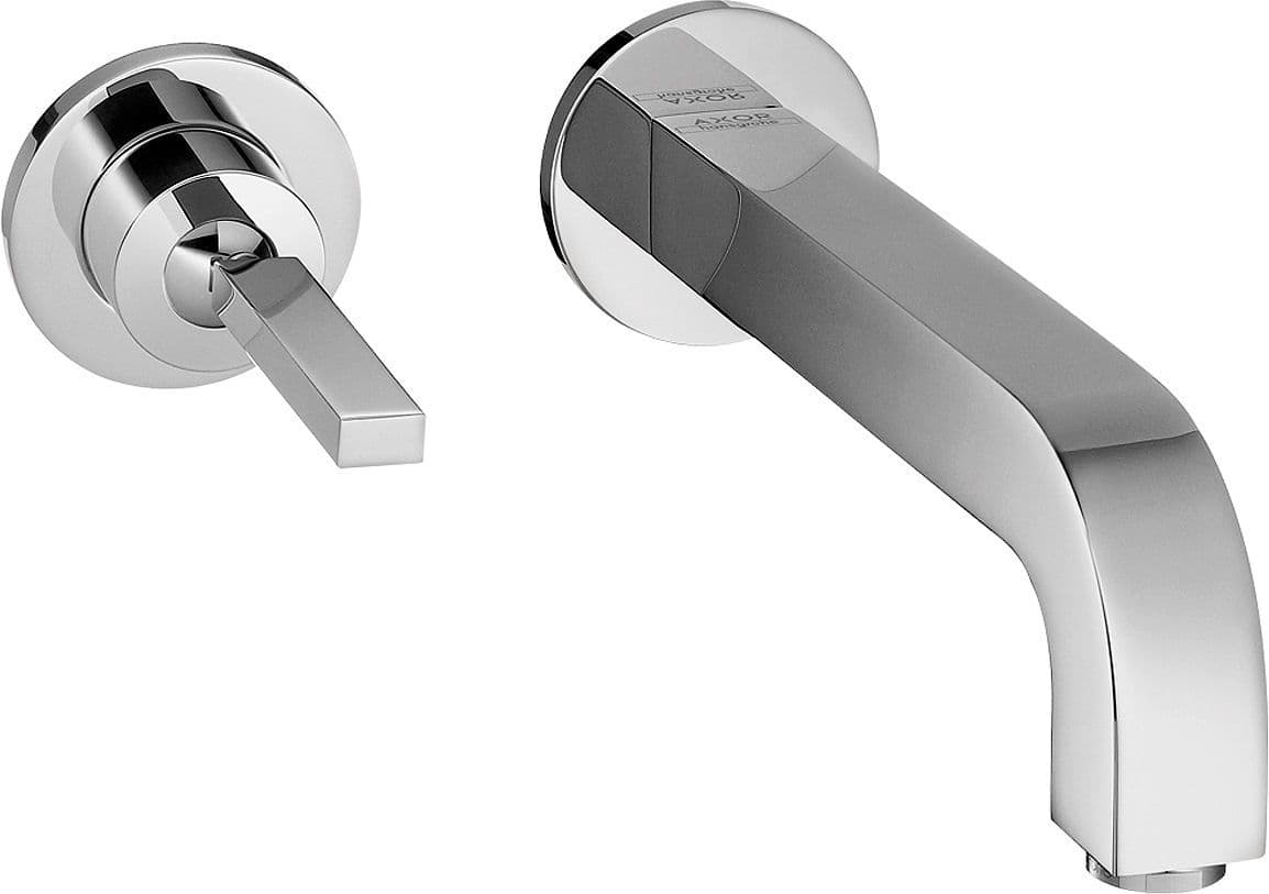 SET DE FINITION MITIGEUR MURAL A ENCASTRER CITTERIO HANSGROHE CHROME vue 1