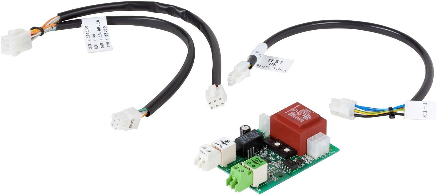 CARTE DE COMMANDE P.REGULATION MODULANTE DE LA VITES.DE LA POMPE DE CHARGE QUINTA PRO REMEHA SCU-X03 vue 1