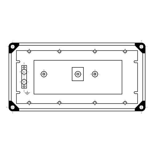 VMS 63 pour inverseurs - sectionneur Fulos 000 vue 1