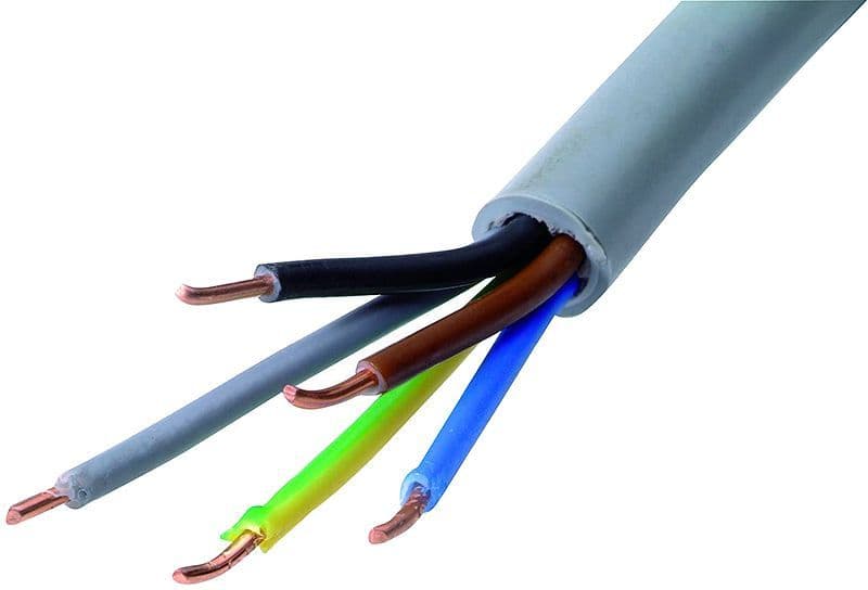 CABLE ELECTR.XVB 5G1, 5MM² ROUL.100M vue 1
