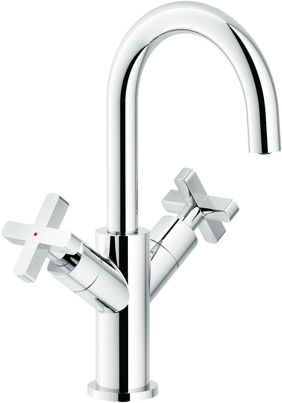 MELANGEUR LAVABO LIRA NOBILI SAILLE 130CM CLIC-CLAC CHROME vue 1