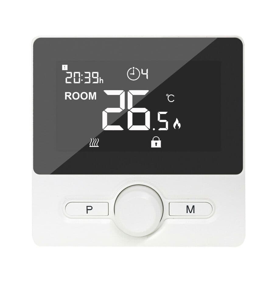 Cube thermostat filaire TH 1025 noir vue 1