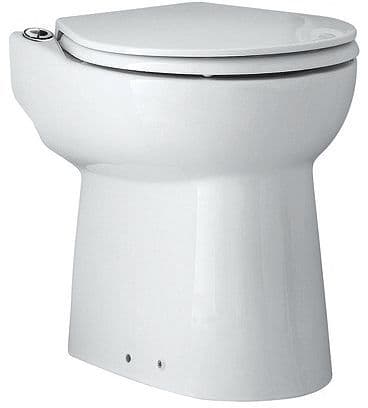 WC SUR PIED+SIEGE+BROYEUR SANICOMP.43 ECO BLANC vue 1