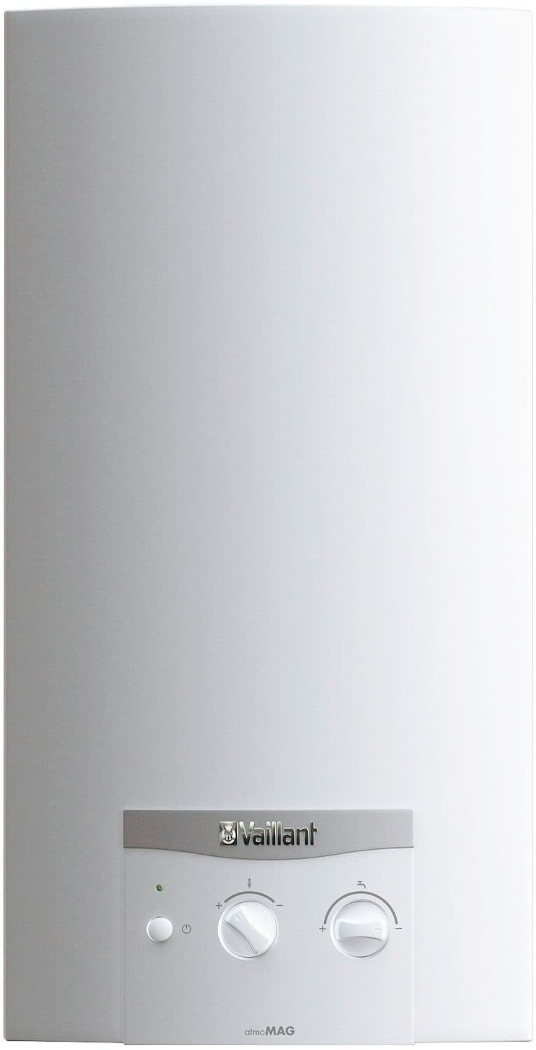 CHAUFFE-BAIN ATMOMAG VAILLANT 11-0/1 GX H GAZ ALLUMAGE ELECTRIQUE CLASSE ERP A vue 1