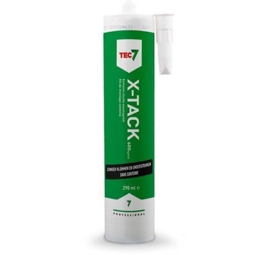 Montage extrême sans soutien XTACK Blanc tube de 290ml vue 1
