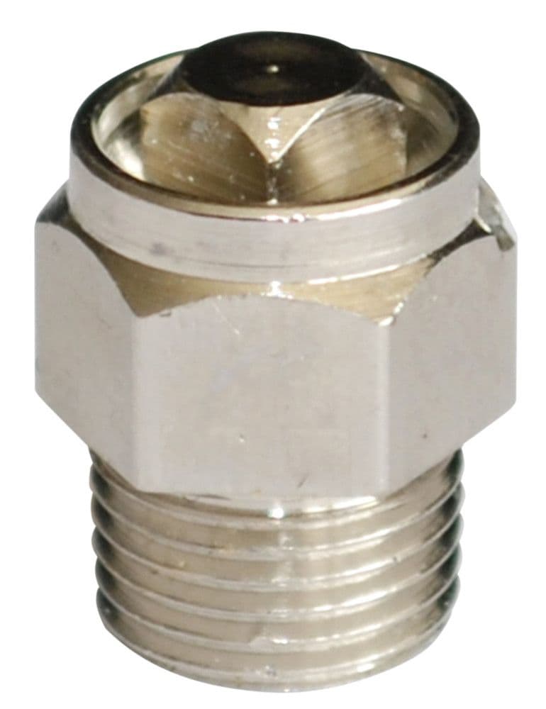 Purgeur orientable 1/8" chromé vue 1