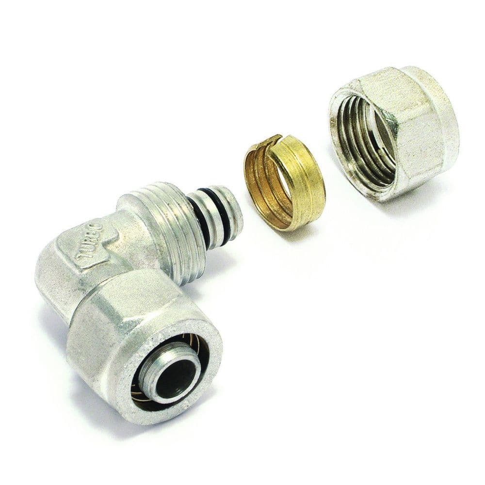 Comap Turboskin coude 90° multicouche Multiskin raccord compression 16-16 vue 1