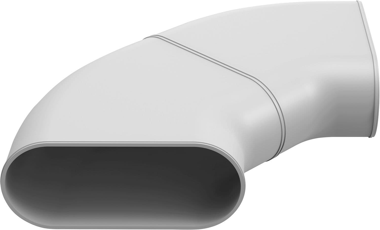 COUDE HORIZONTALE 90°/45°OVAL DUCO vue 1