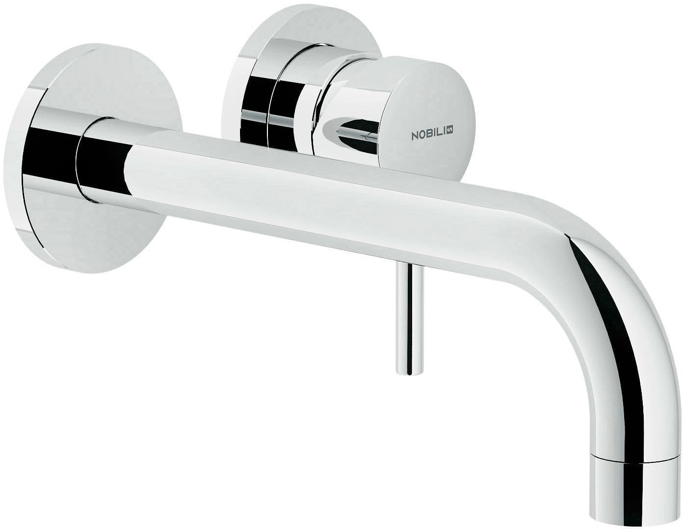 SET DE FINITION MITIGEUR LAVABO LIVE NOBILI 200MM CHROME vue 1