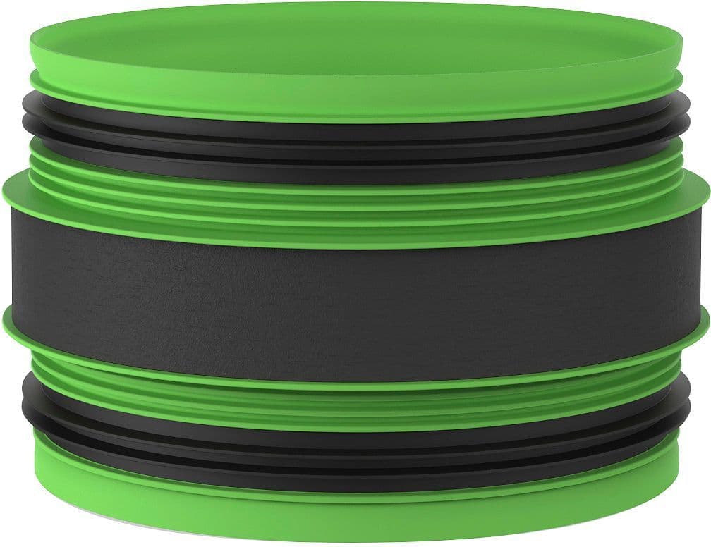 RACCORD ISOLÉ AVEC RUBER DUCO D180-D180 vue 1