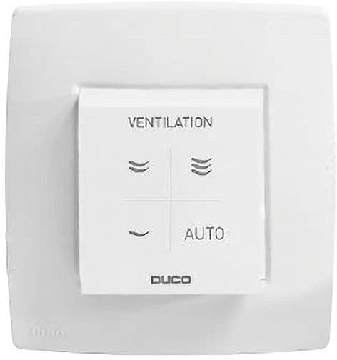 COMMANDE A DISTANCE RF/PILE BOUTON DUCO BLANC/BLANC vue 1