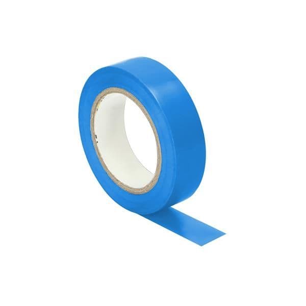 Ruban isolant, ignifuge, Bleu 19mm de large, 0,13mm d'épaisseur, 20m de long: 10 pièces vue 1