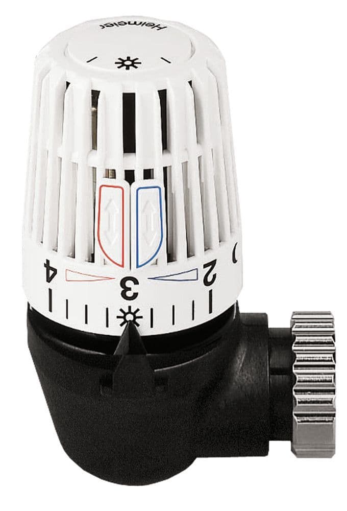 Heimeier WK thermostat de radiateur blanc vue 1