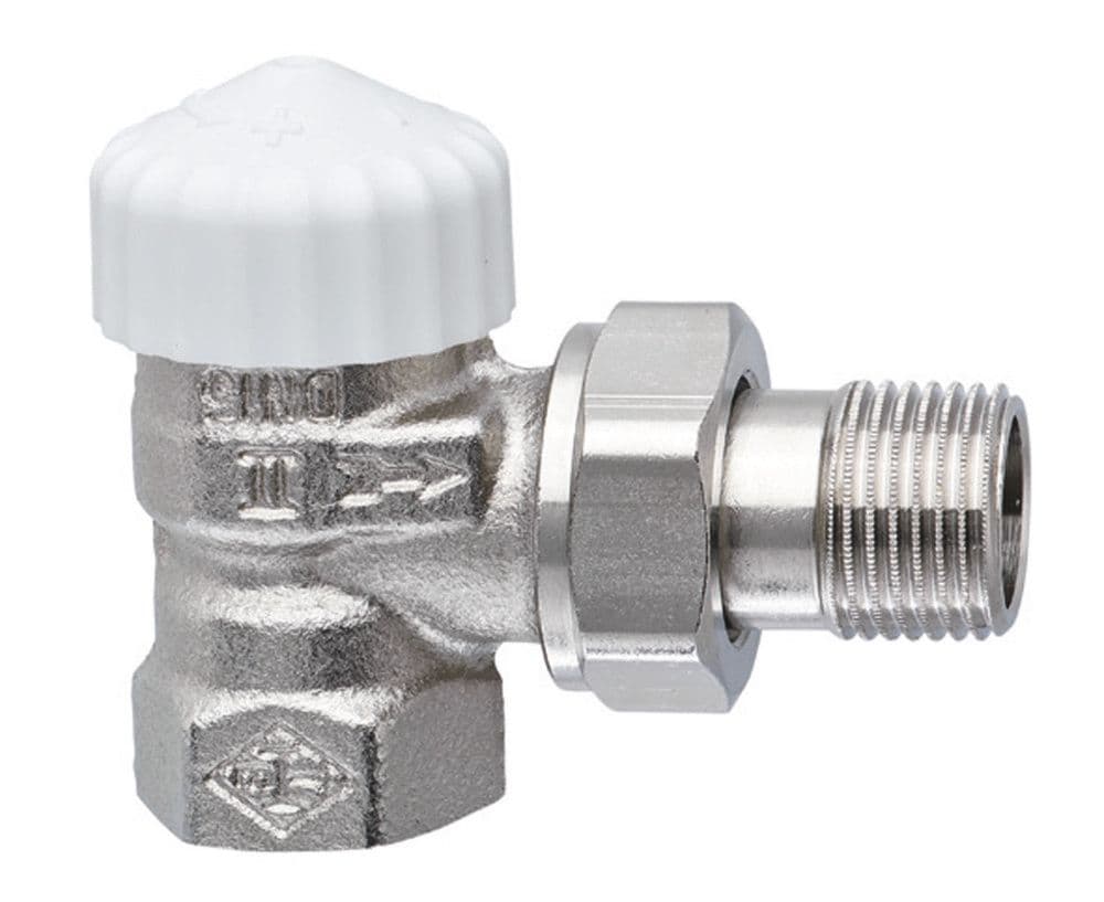 Heimeier V-Exact II robinet thermostatique équerre 3/8"F vue 1