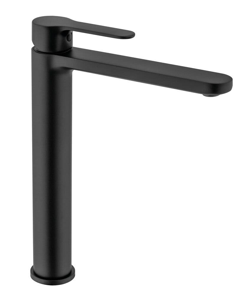 Van Marcke Nero II mitigeur lavabo long noir mat vue 1
