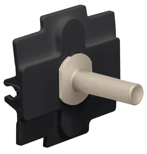 Niko Toggle pour des fonctions de commutation simple, couleur steel champagne coated vue 1