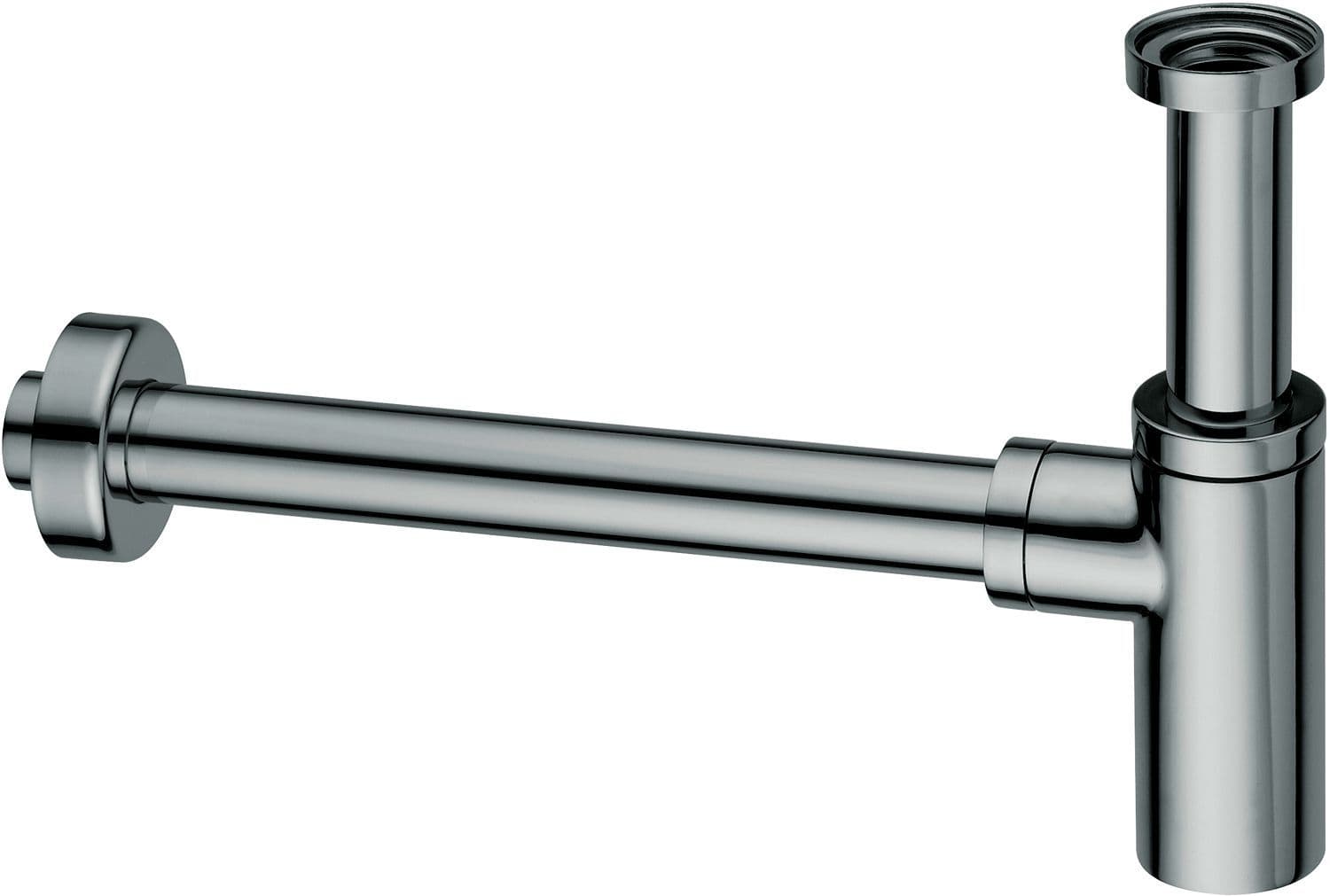 SIPHON DESIGN 5/4" ROND INOX LOOK vue 1