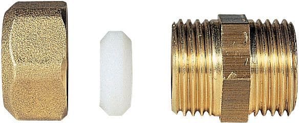 RACCORD POUR TUBE FUEL TECAL 3/8"M-12MM vue 1