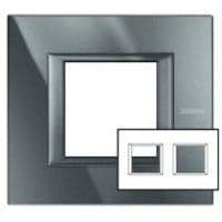 Axolute plaque 2 x 2 modules Anthracite vue 1