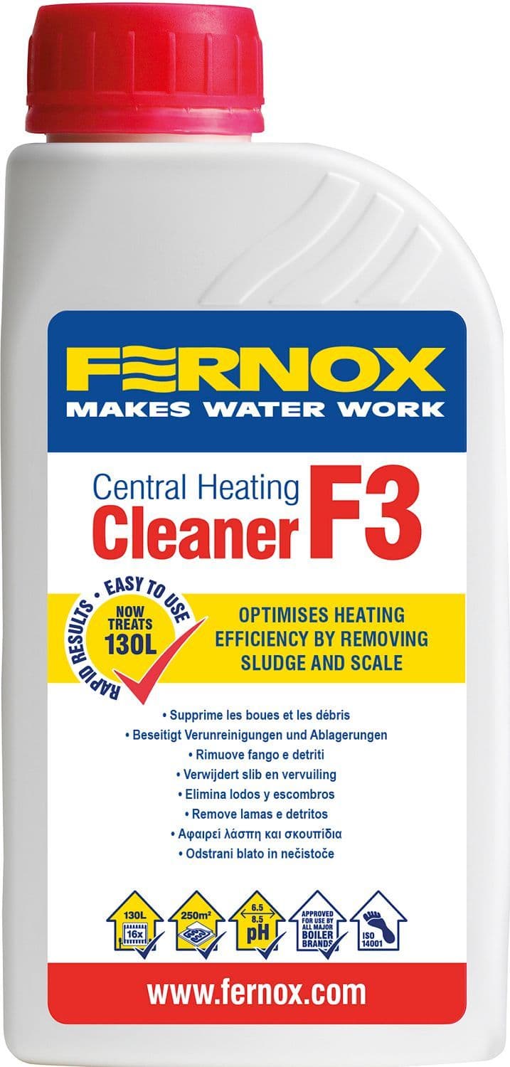 AGENT DE RINCAGE CHAUFFAGE CENTRAL F3 FERNOX 500ML vue 1