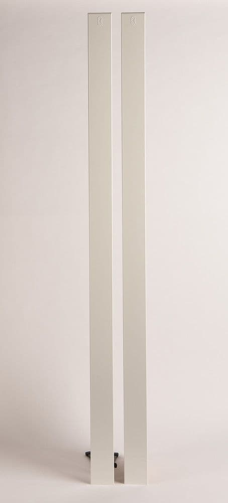 Van Marcke jeu de 2 panneaux latéraux T22 H 1800 mm acier blanc vue 1